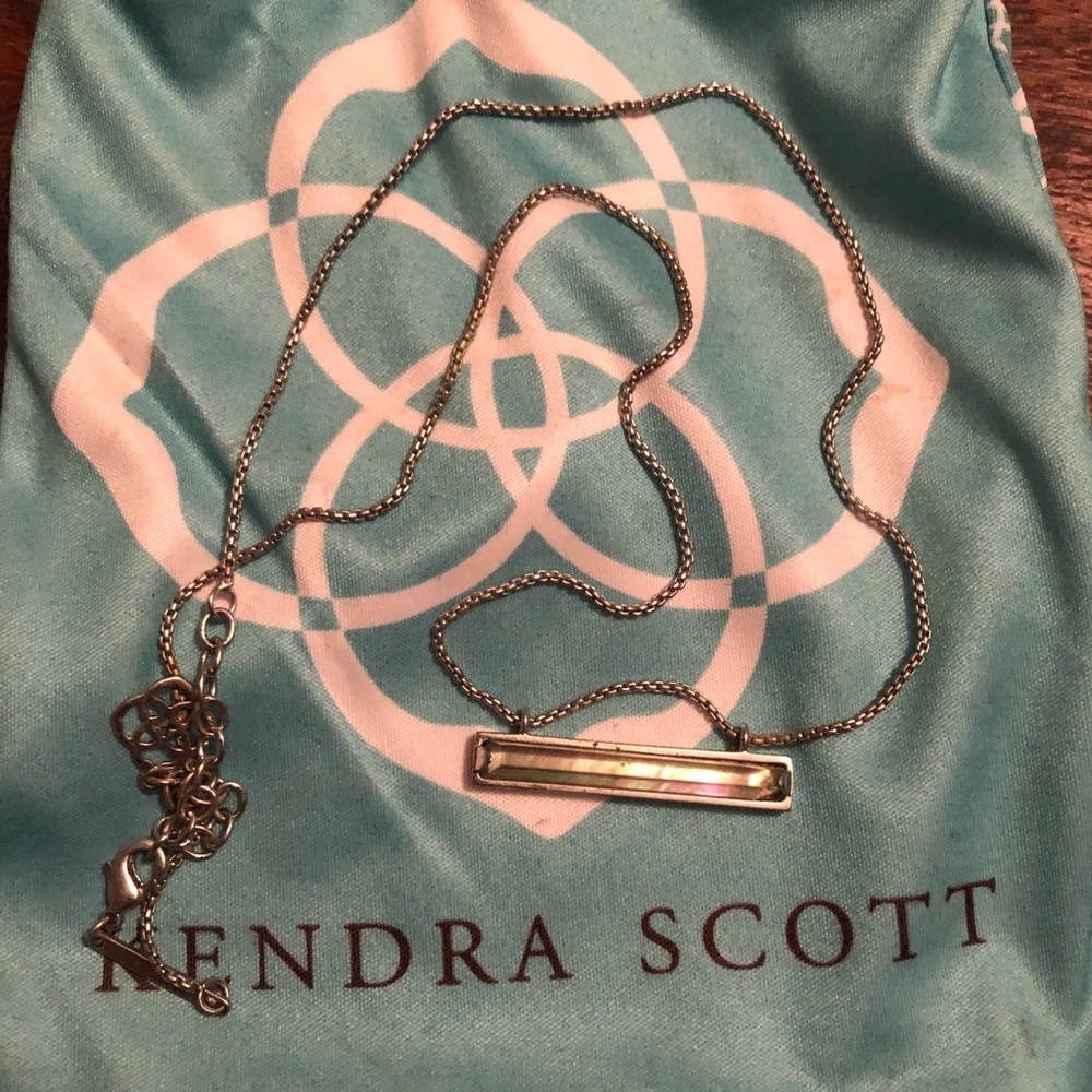 Kendra Scott Silver Eleanor Necklace